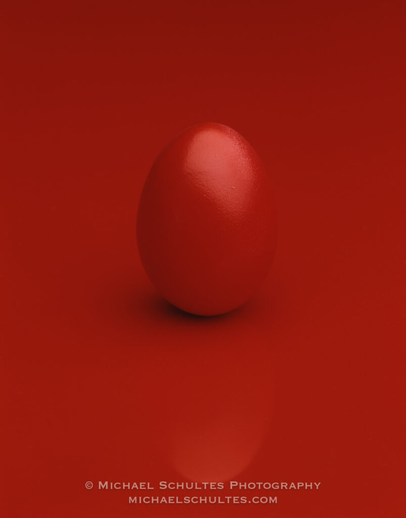 Ei rot auf rot